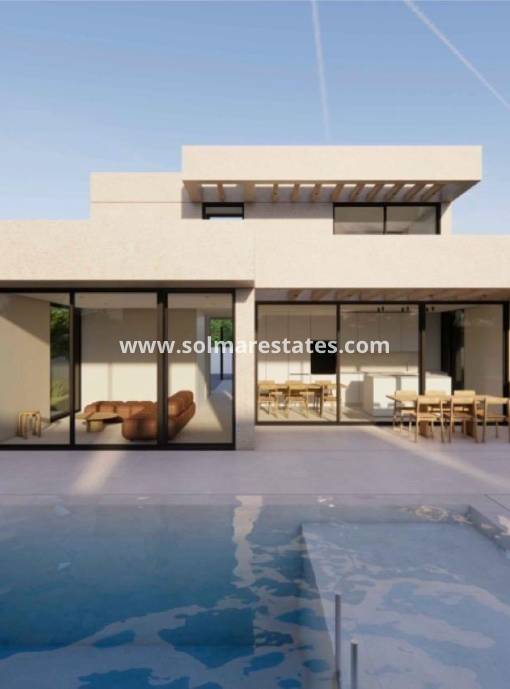 Villa independiente - Nueva construcción  - Polop - La Alberca