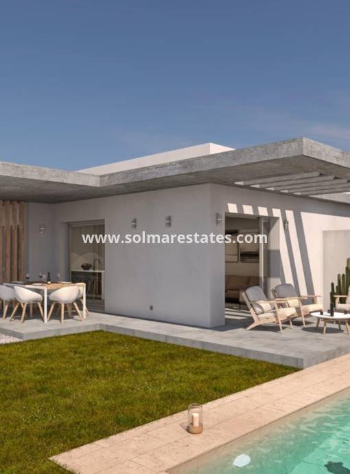 Villa independiente - Nueva construcción  - Santiago de la Ribera - Santiago de la Ribera