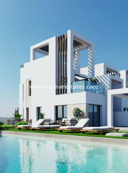 Villa individuelle - Nouvelle construction - Los Alcazares - Serena Golf