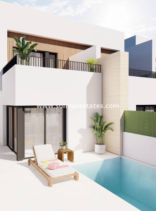 Villa individuelle - Nouvelle construction - Santiago de la Ribera - Santiago de la Ribera