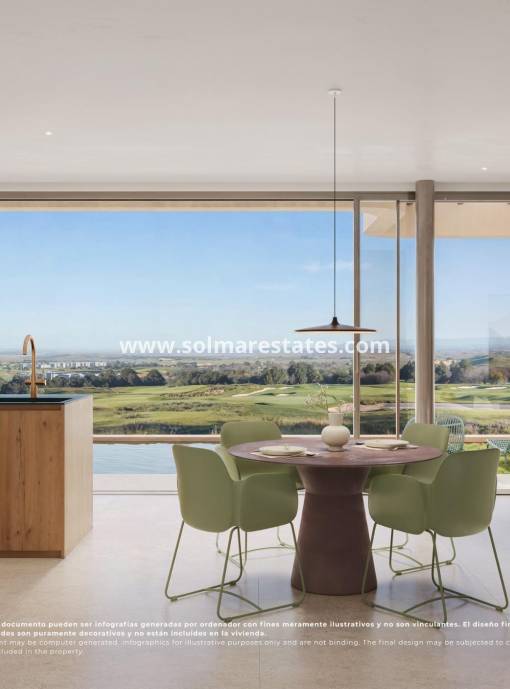 Vrijstaande Villa - Nieuw gebouw - BAÑOS Y MENDIGO - El Valle Golf