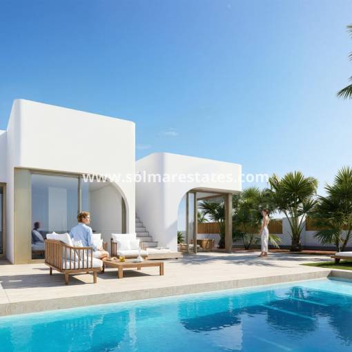 Vrijstaande Villa - Nieuw gebouw - Los Alcazares - Serena Golf
