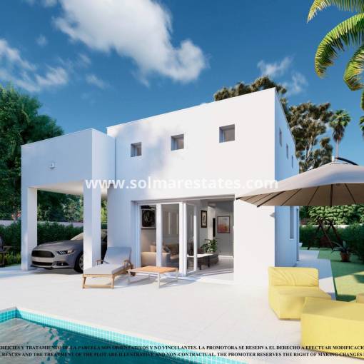 Vrijstaande Villa - Nieuw gebouw - Los Alcazares - Serena Golf
