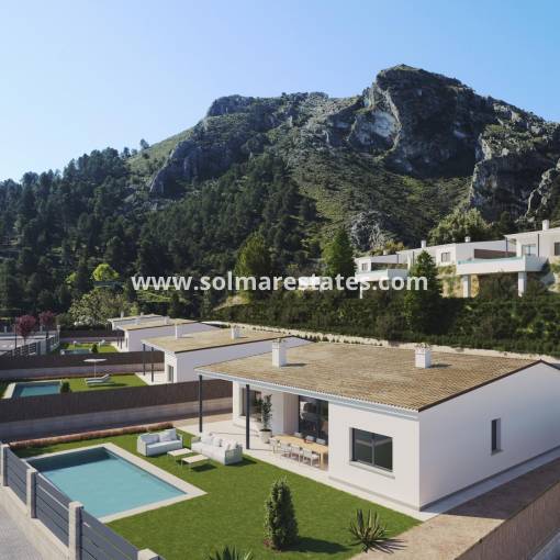 Vrijstaande Villa - Nieuw gebouw - Penaguila - El Olivar