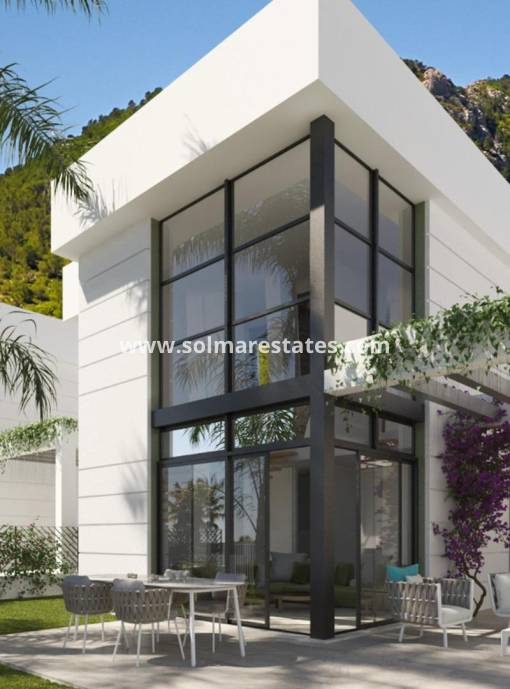 Vrijstaande Villa - Nieuw gebouw - Polop - Urbanizaciones