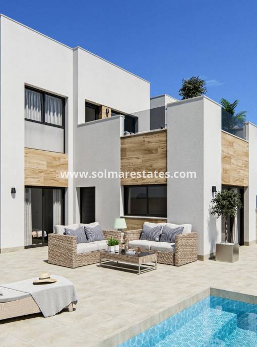 Vrijstaande Villa - Nieuw gebouw - San Fulgencio - Oasis La Marina